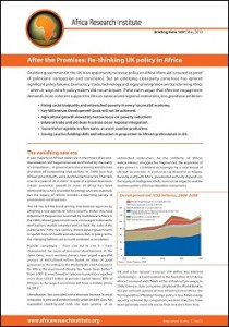 Aid to Africa, aid effectiveness, budget, coalition government, democracy, DFID, Economics, Politics, regional institutions