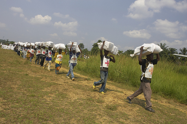 Food distribution, DR Congo